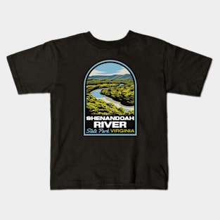 Shenandoah River State Park VA Kids T-Shirt